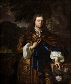 Carel de Moor Portrait of a Gentleman, Probably a Self-Portrait
